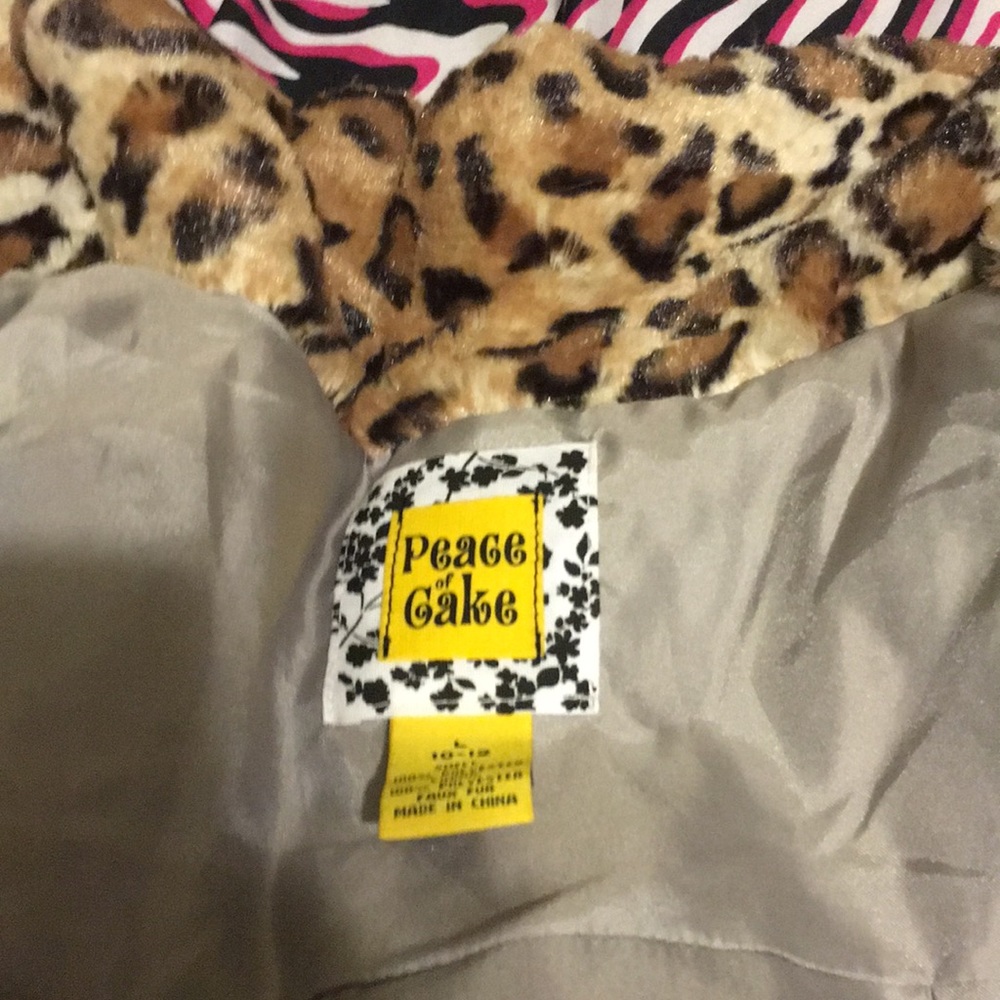 Cheetah print jacket